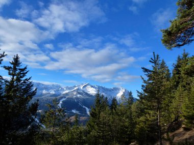 Zugspitze dağı, Wetterstein dağı kitlesi, Bavyera, Almanya