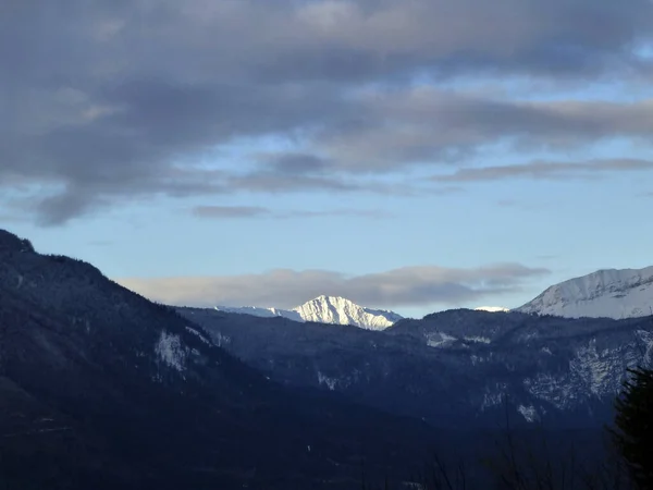 Wetterstein Mountain Massif Bavaria Germany — Stock Photo, Image