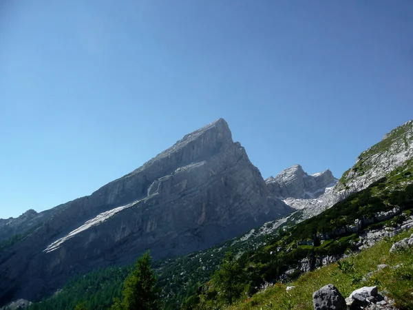 Watzmann Mountain Hiking Bavaria Germany — Stock Photo, Image