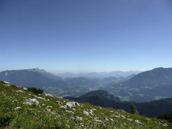 Watzmann Bergwandern Bayern Deutschland — Stockfoto