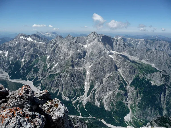 Watzmann Bergwandern Bayern Deutschland — Stockfoto