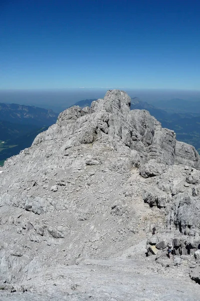 Watzmann Mountain Tour Bavaria Germany — Stock Photo, Image