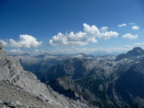 Watzmann Mountain Tour Beieren Duitsland — Stockfoto