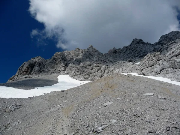 Watzmann Mountain Tour Bavorsko Německo — Stock fotografie