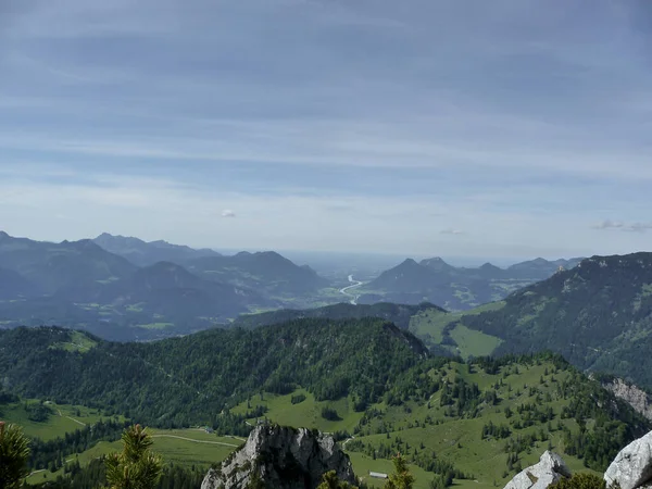 Widauersteig Ferrata Góra Scheffauer Tyrol Austria — Zdjęcie stockowe