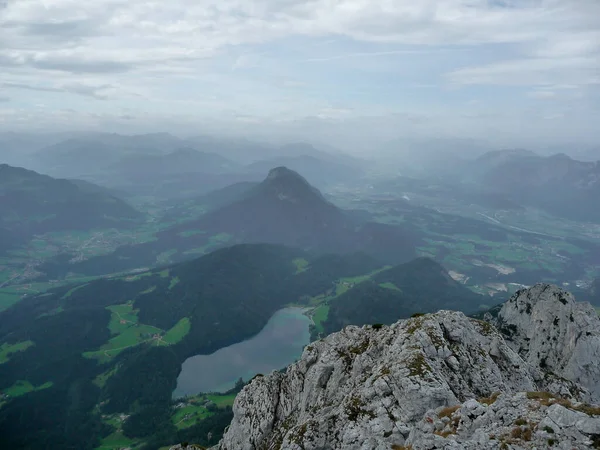 Widauersteig Ferrata Scheffauer Tirol Oostenrijk — Stockfoto