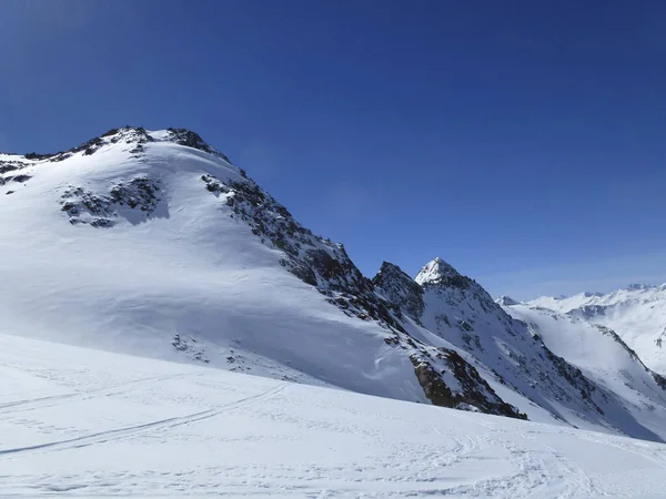 Wilder Pfaff Skitour Tirol Österreich — Stockfoto