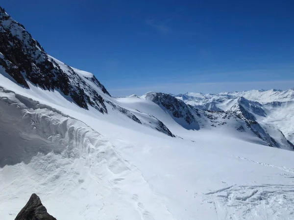 Wilder Pfaff Skitour Tirol Österreich — Stockfoto