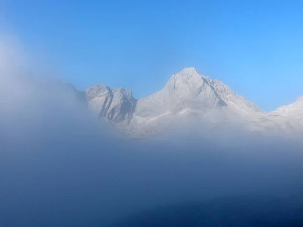 Yüksek Dağlık Yürüyüş Turu Zugspitze Dağı Bavyera Almanya — Stok fotoğraf