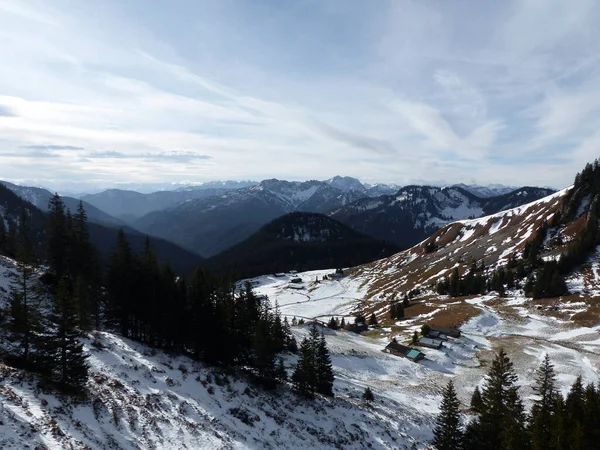 Aiplspitze Mountain Tour Bavaria Germany — Stock Photo, Image