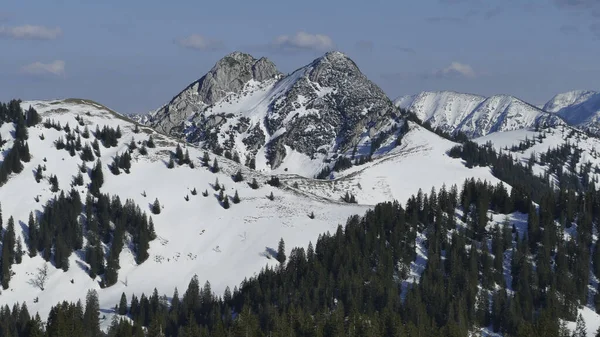 Cabaña Tegernseer Montaña Seekarkreuz Baviera Alemania —  Fotos de Stock