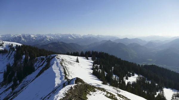 Bergwanderung Zum Seekarkreuz Bayern Deutschland — Stockfoto