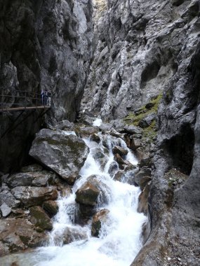 Hollental Kanyon Dağ Turu, Bavyera, Almanya