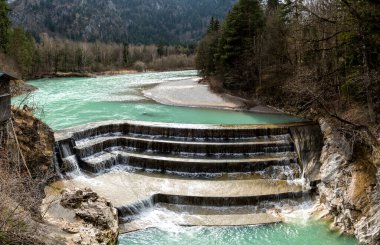 Almanya, Bavyera 'da Fussen' de Lechfall