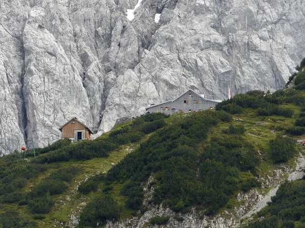 Coburger Hütte Drachensee Tirol Österreich — Stockfoto