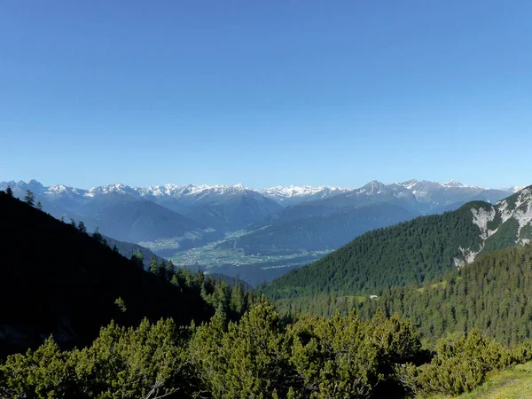 Fernwanderweg Freiungen Bergwandern Tirol Österreich — Stockfoto