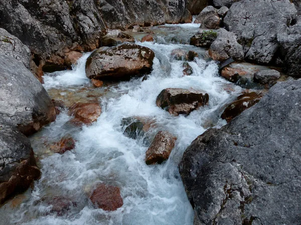 Hollental Canyon Mountain Tour Bayern Tyskland — Stockfoto