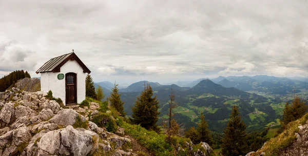 Capilla Montaña Brunnstein Baviera Alemania —  Fotos de Stock