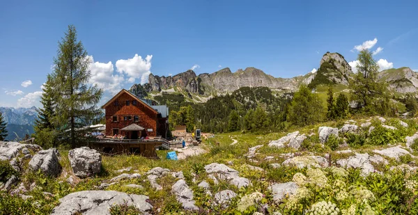 Vista Panorámica Cabaña Erfurt Tirol Austria —  Fotos de Stock