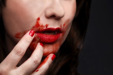 Female vampire clipart