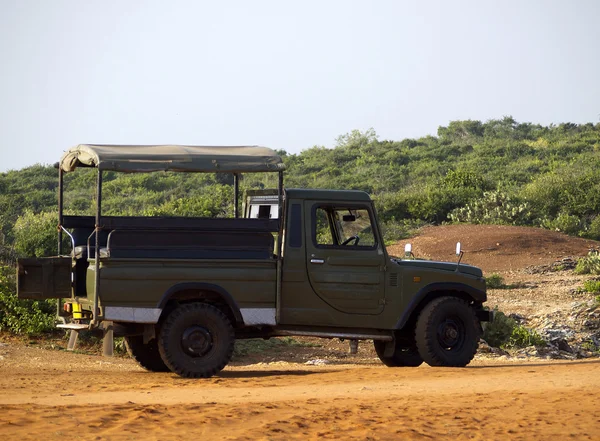 Jeep Safari turystów — Zdjęcie stockowe