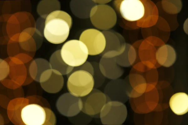 Colorful blurry bokeh on a black background — Stock Photo, Image