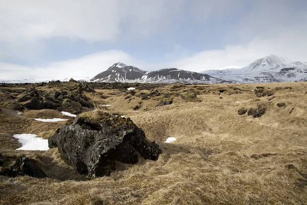 Impressionnant paysage volcanique sur la péninsule de Snaefellsnes — Photo