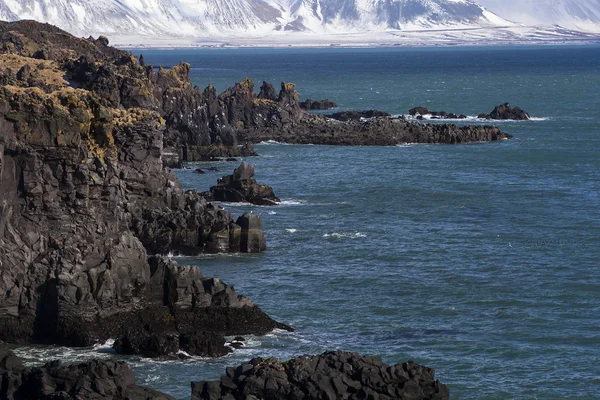 Fjorden in het westen van IJsland — Stockfoto