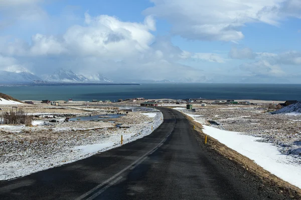 アイスランドの環状道路で印象的な火山風景 — ストック写真
