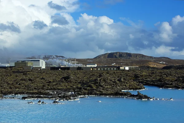 Geothermal bath Blue Lagoon in Iceland — Stock Photo, Image