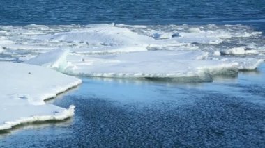 Küresel ısınma bir buzul lagün İzlanda'daki Jokulsarlon