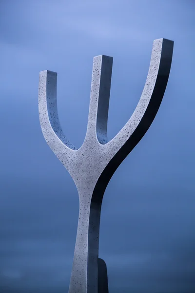 Detail of the Sun Voyager in Reykjavik, Iceland — Stock Photo, Image