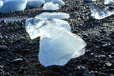 Buzlar buzul göl Jokulsarlon