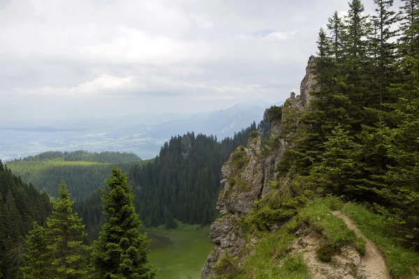 Panoramę gór w Bawarii, Niemcy — Zdjęcie stockowe
