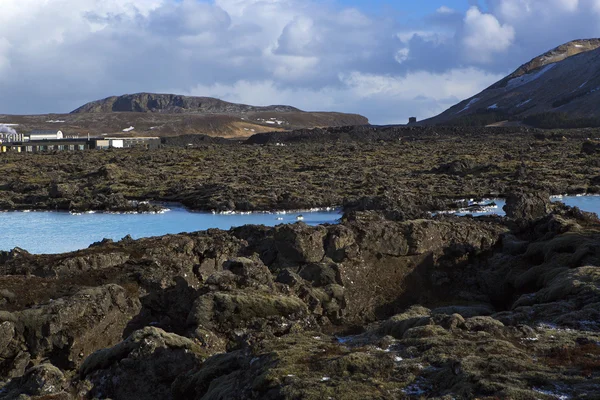 アイスランドのブルーラグーン地熱浴 — ストック写真