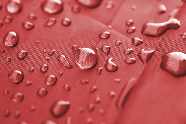 Closeup of rain drops — Stock Photo, Image