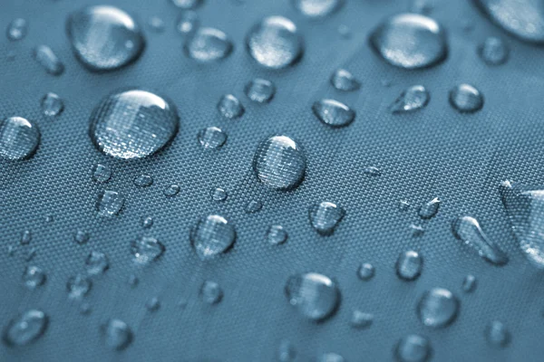 Primer plano de las gotas de lluvia — Foto de Stock