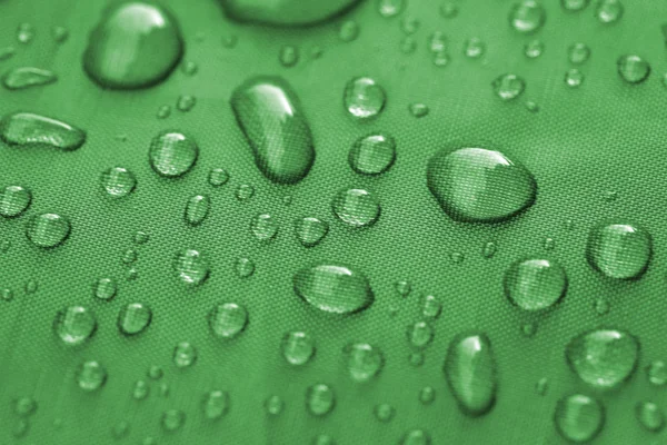 Closeup of rain drops — Stock Photo, Image