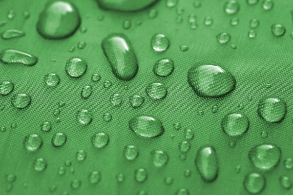 Primer plano de las gotas de lluvia — Foto de Stock