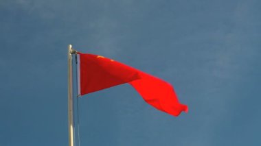 Ağır çekimde Çin bayrağı