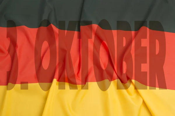 German unity day — Stock Photo, Image
