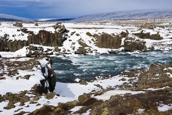 瀑布 Godafoss，冰岛 — 图库照片