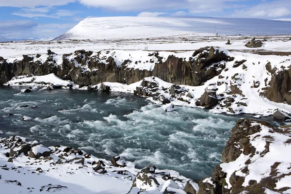 滝 Godafoss、アイスランド — ストック写真