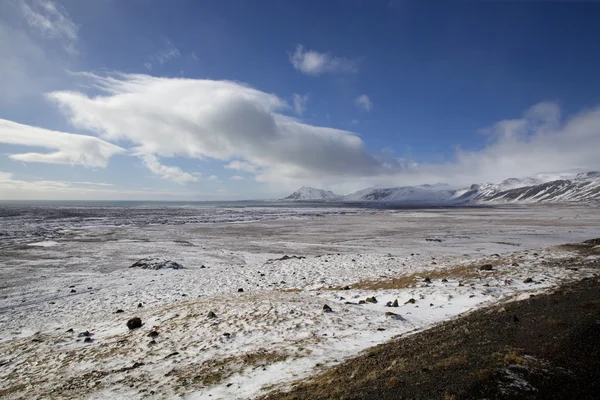 Mountain view, Island — Stock fotografie