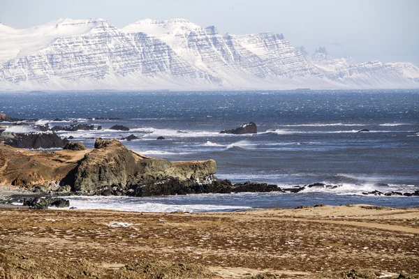 Východní fjordy na Islandu — Stock fotografie