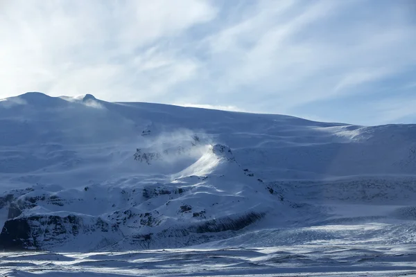 아이슬란드의 겨울 파노라마 — 스톡 사진