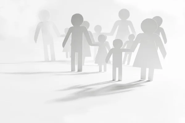 Group of people with children — Stock Photo, Image