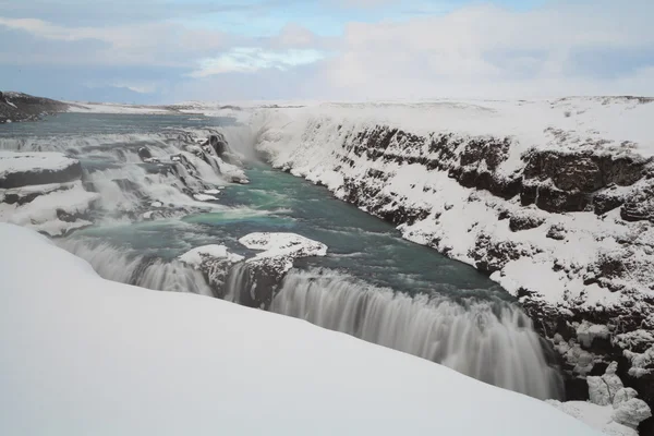 Famosa cascata Gullfoss, Islanda — Foto Stock