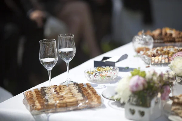 Ozdoba stołu Perski ślub — Zdjęcie stockowe