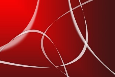 Beyaz çizgili kırmızı arka plan illüstrasyon soyut